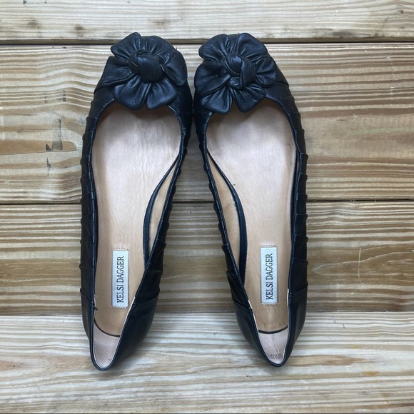 Kelsi Dagger Melia Leather Flats Size 8.5 - Picture 4 of 7